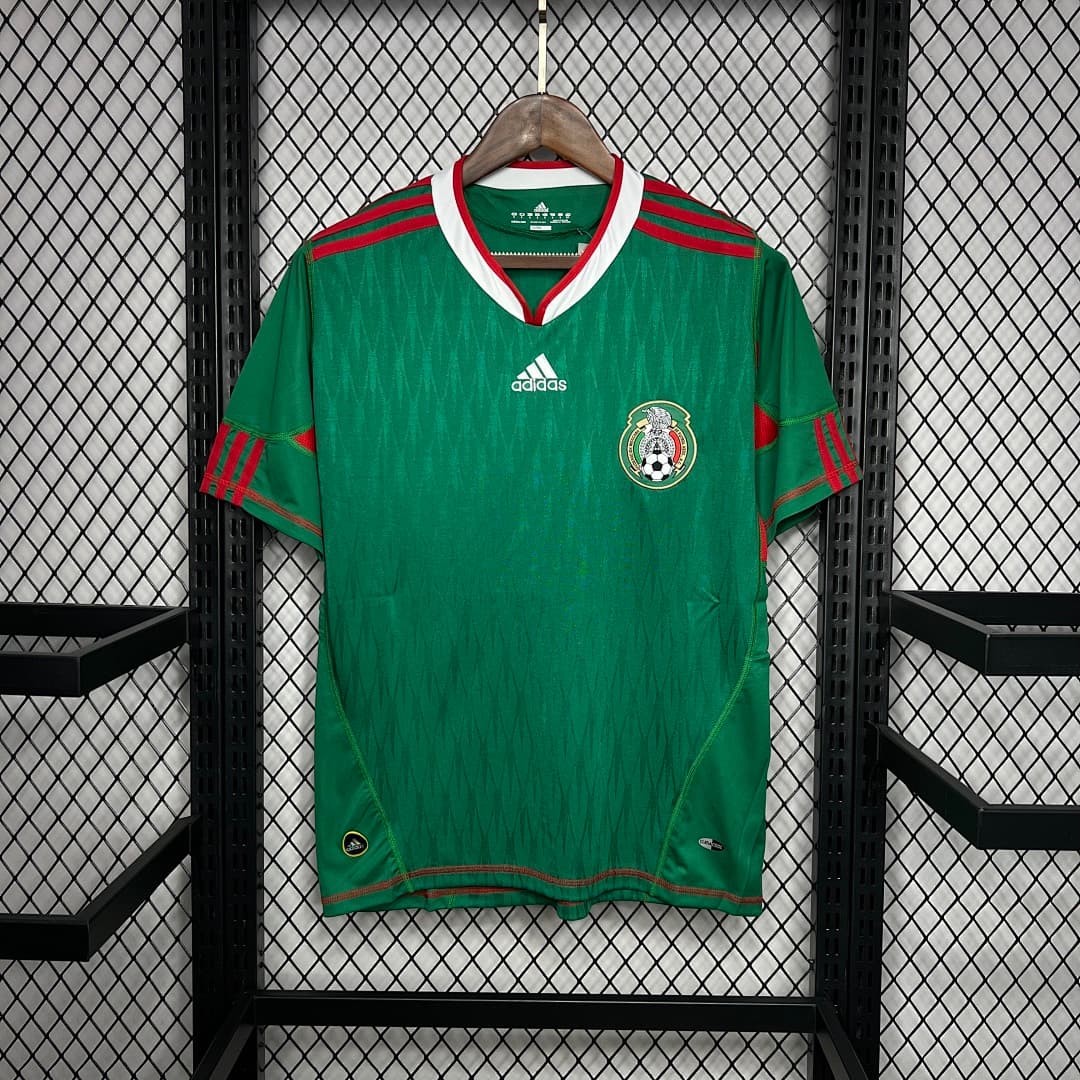 Mexique Maillot Domicile Retro 2010 miniature 4