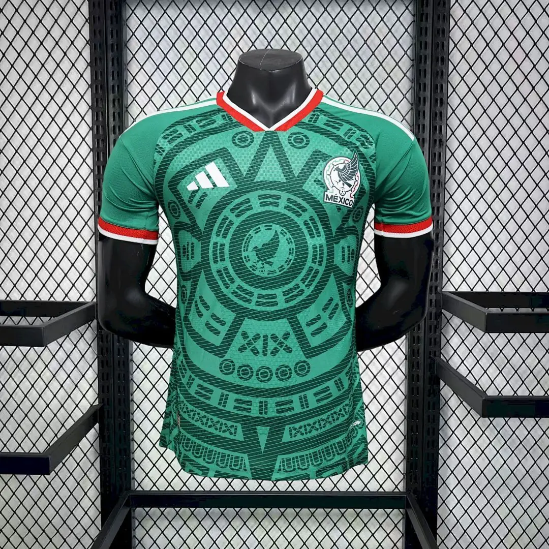 Mexique Maillot Domicile Version Joueur 2026 miniature 2