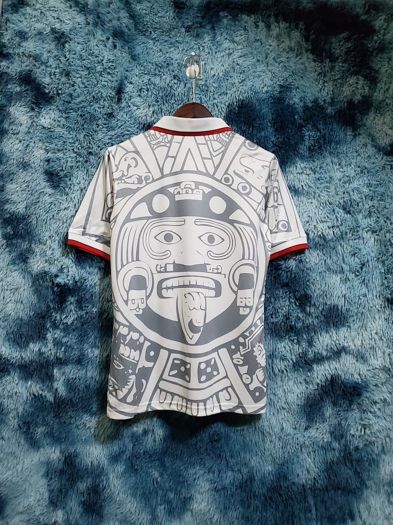 Mexique Maillot Exterieur Retro 1998 miniature 8
