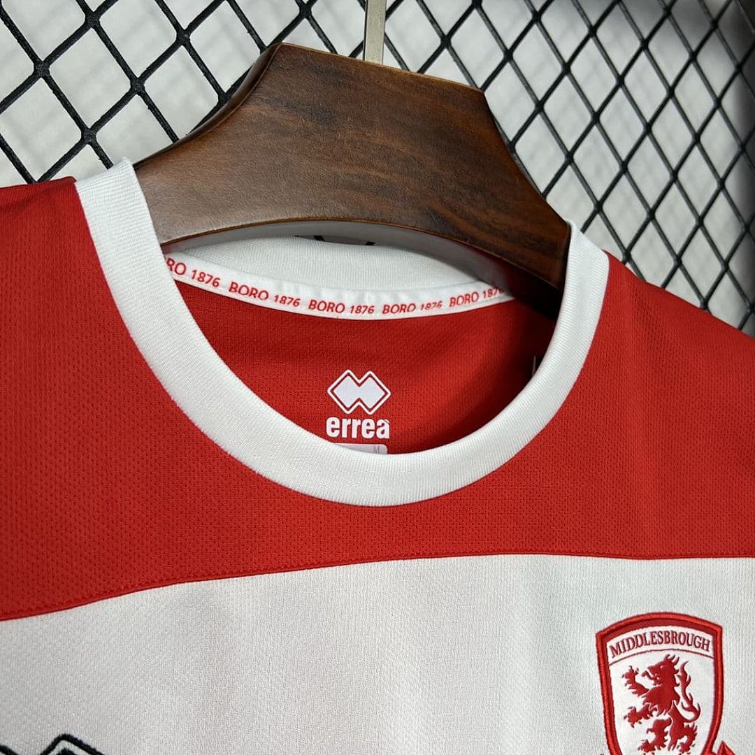 Middlesbrough 2024-2025 Maillot Domicile miniature 6