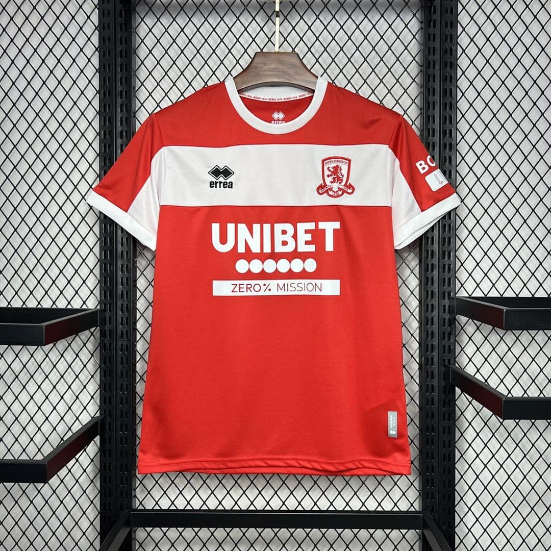 Middlesbrough 2024-2025 Maillot Domicile miniature 8