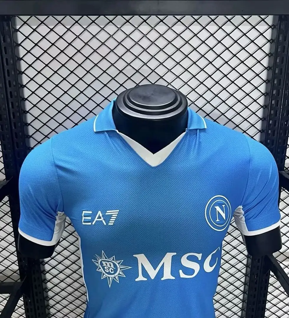 Naples Maillot Domicile Version Joueur miniature 2