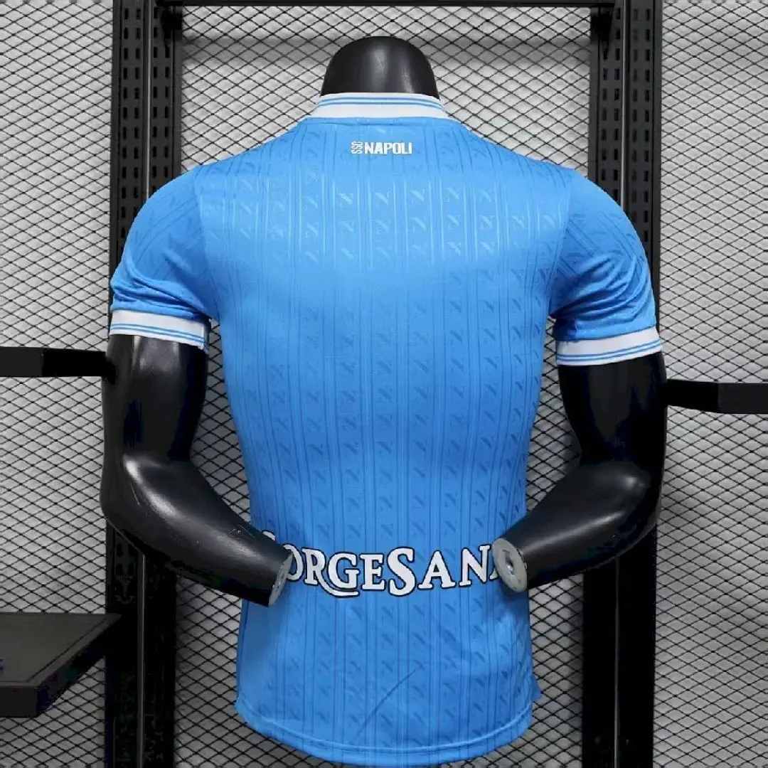 Naples Maillot Domicile Version Joueur 2025-2026 miniature 2