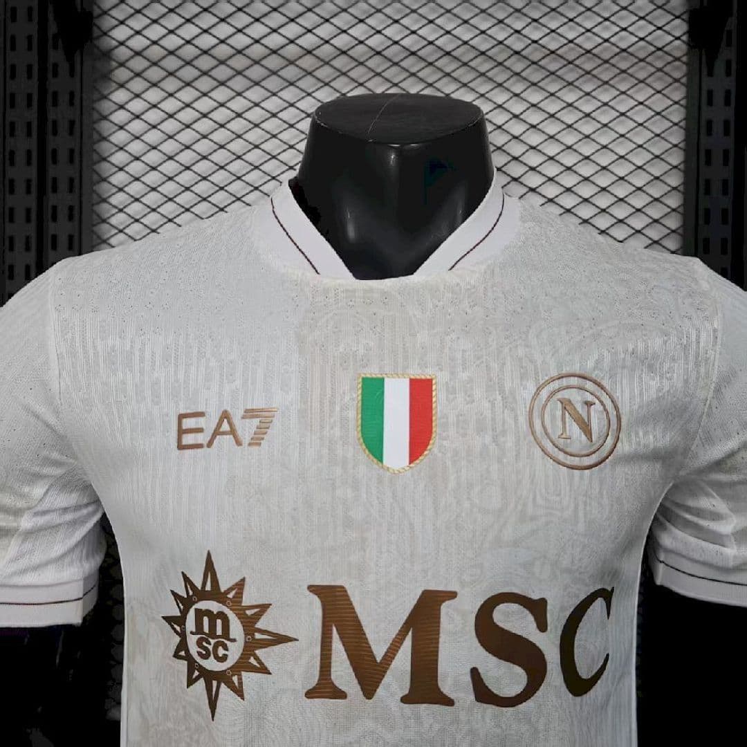 Naples Maillot Extérieur Version Joueur 2025-2026 miniature 4