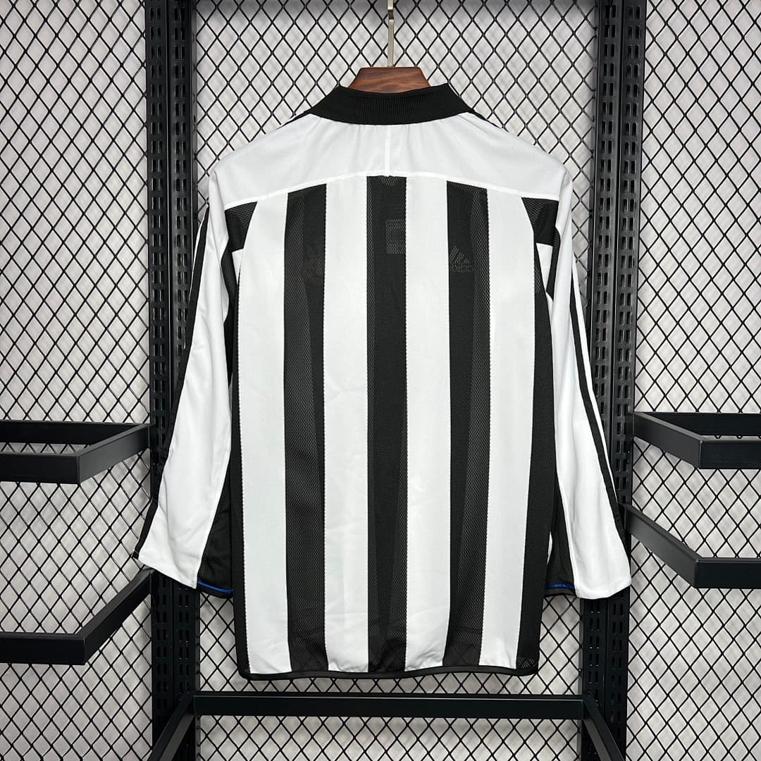 Newcastle Maillot Domicile Manches Longues Retro miniature 3