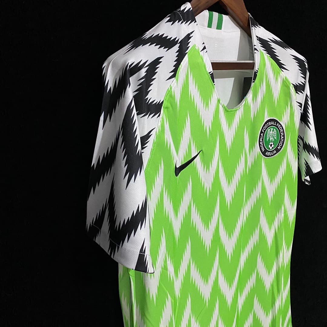 Nigeria Maillot Domicile 2018-2019 miniature 3