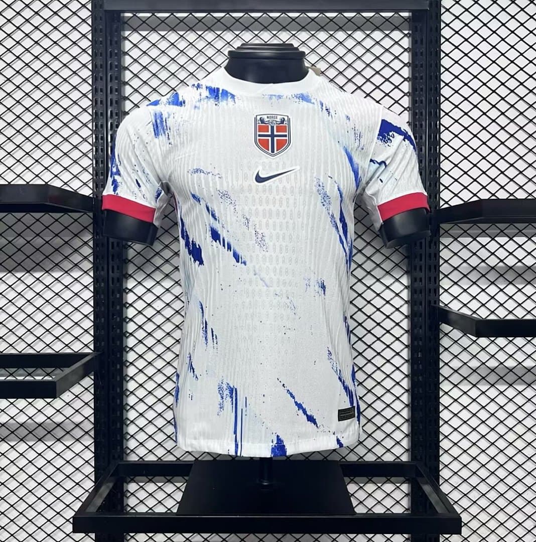 Norway 2024-2025 Maillot Extérieur Version Joueur miniature 3