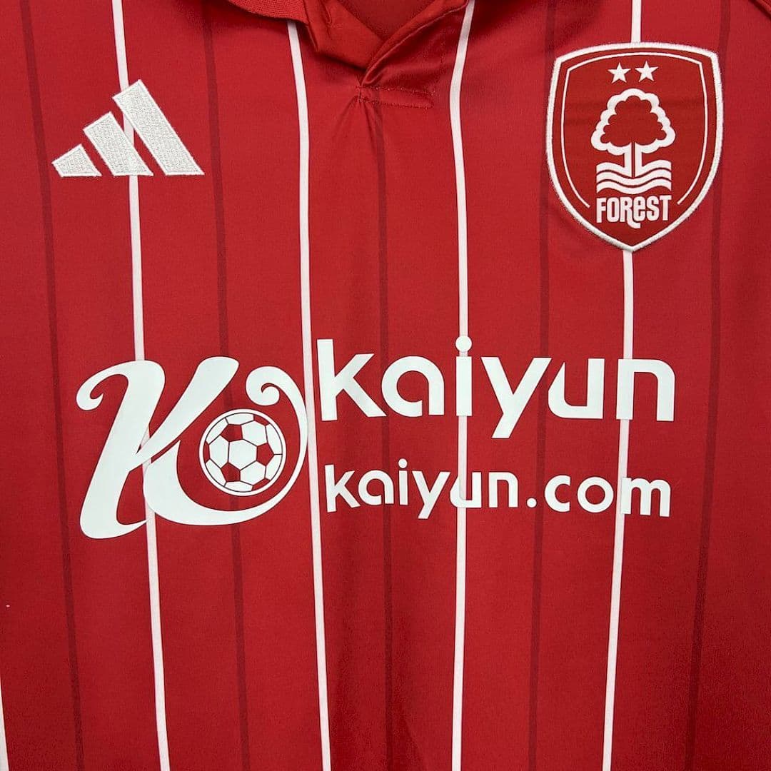Nottingham Forest 2025-2026 Maillot Domicile miniature 5