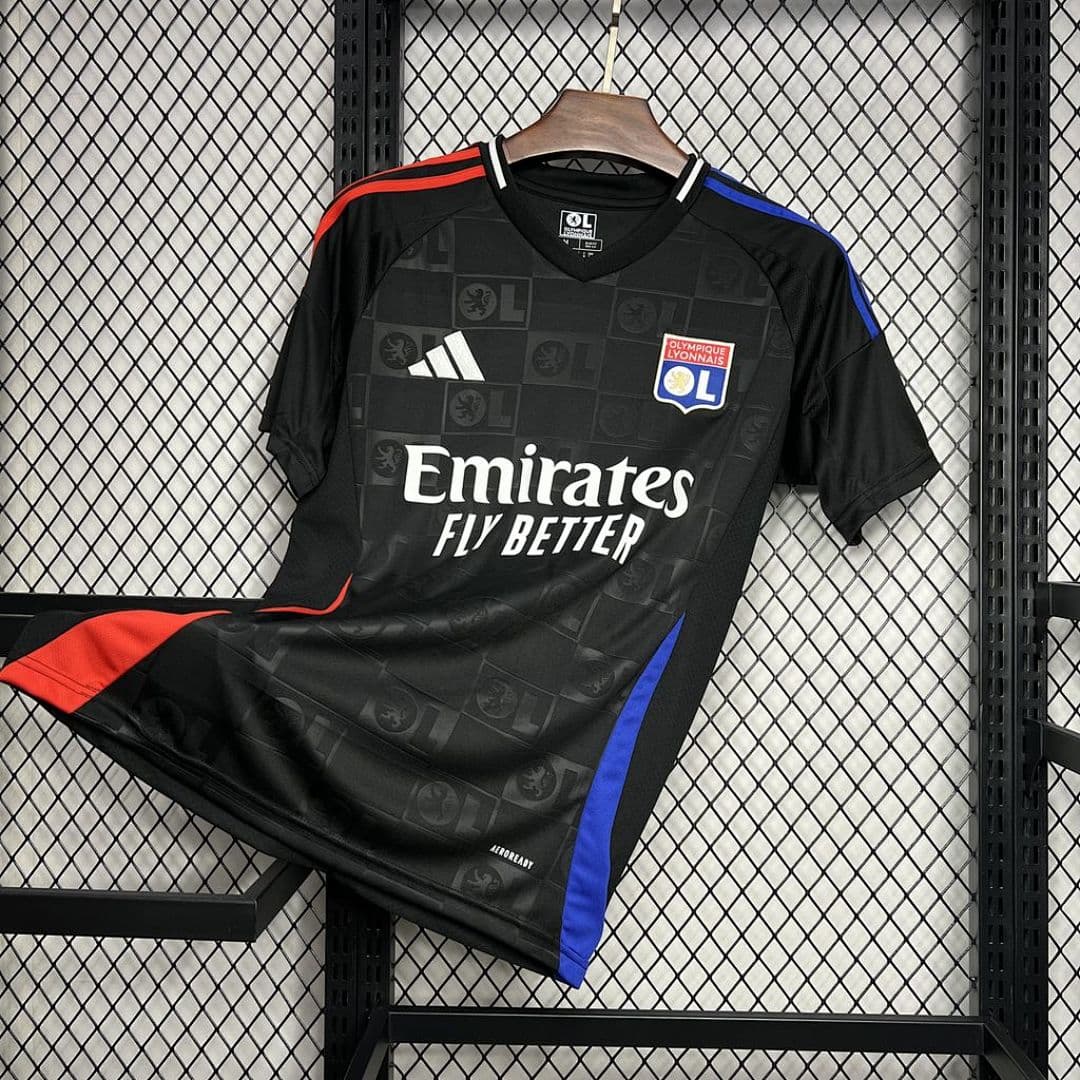 Olympique Lyonnais 2024-2025 Maillot Extérieur miniature 3