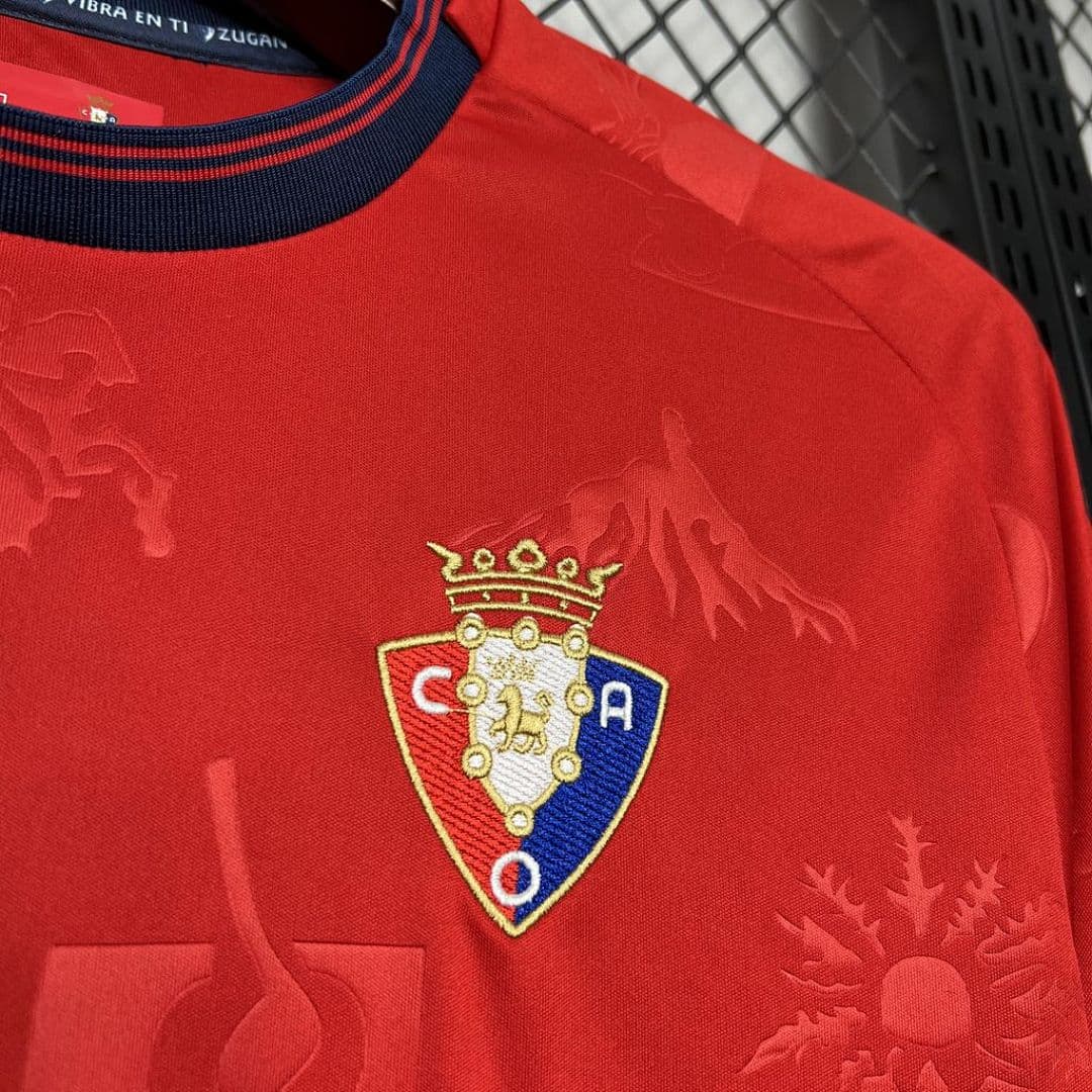 Osasuna 2024-2025 Maillot Domicile miniature 4