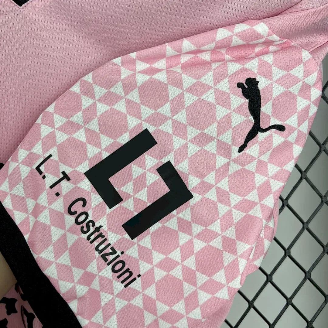 Palermo F C 2024-2025 Maillot Domicile miniature 4