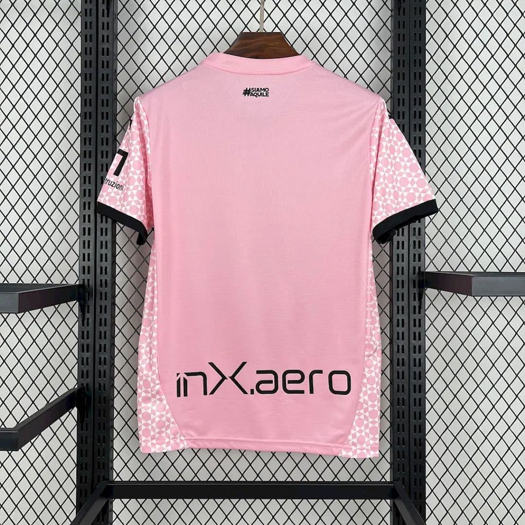 Palermo F C 2024-2025 Maillot Domicile miniature 7