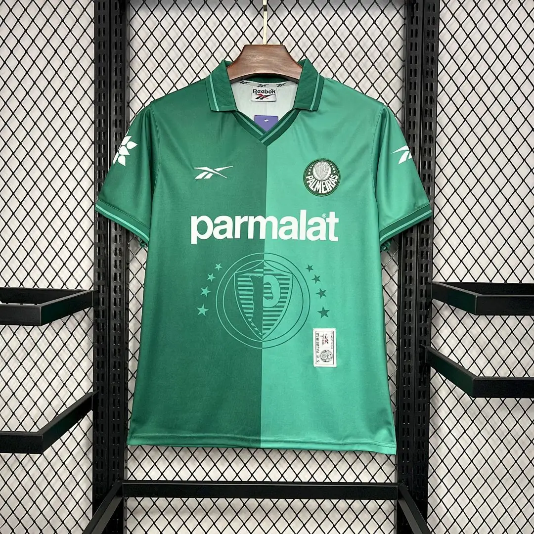 Palmeiras 199798 Maillot Domicile Retro miniature 2