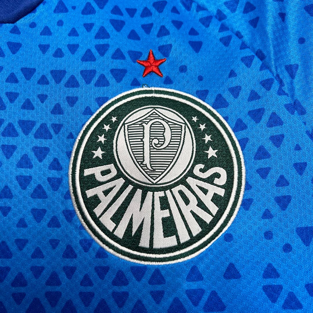 Palmeiras 2024-2025 Blue Gardien Domicile miniature 3