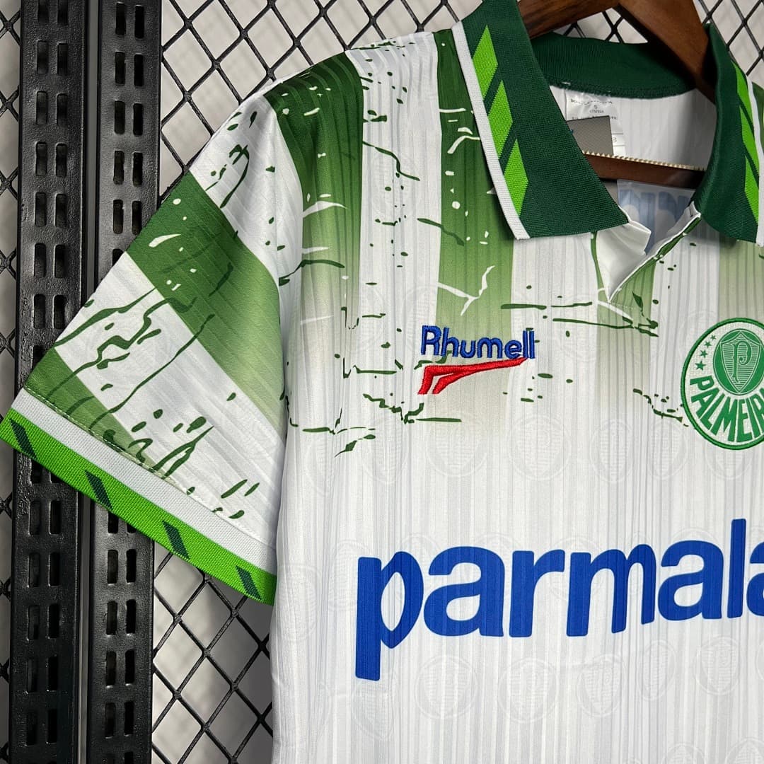 Palmeiras Maillot Extérieur Retro 1996 miniature 4