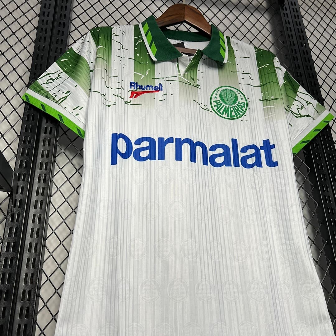 Palmeiras Maillot Extérieur Retro 1996 miniature 5