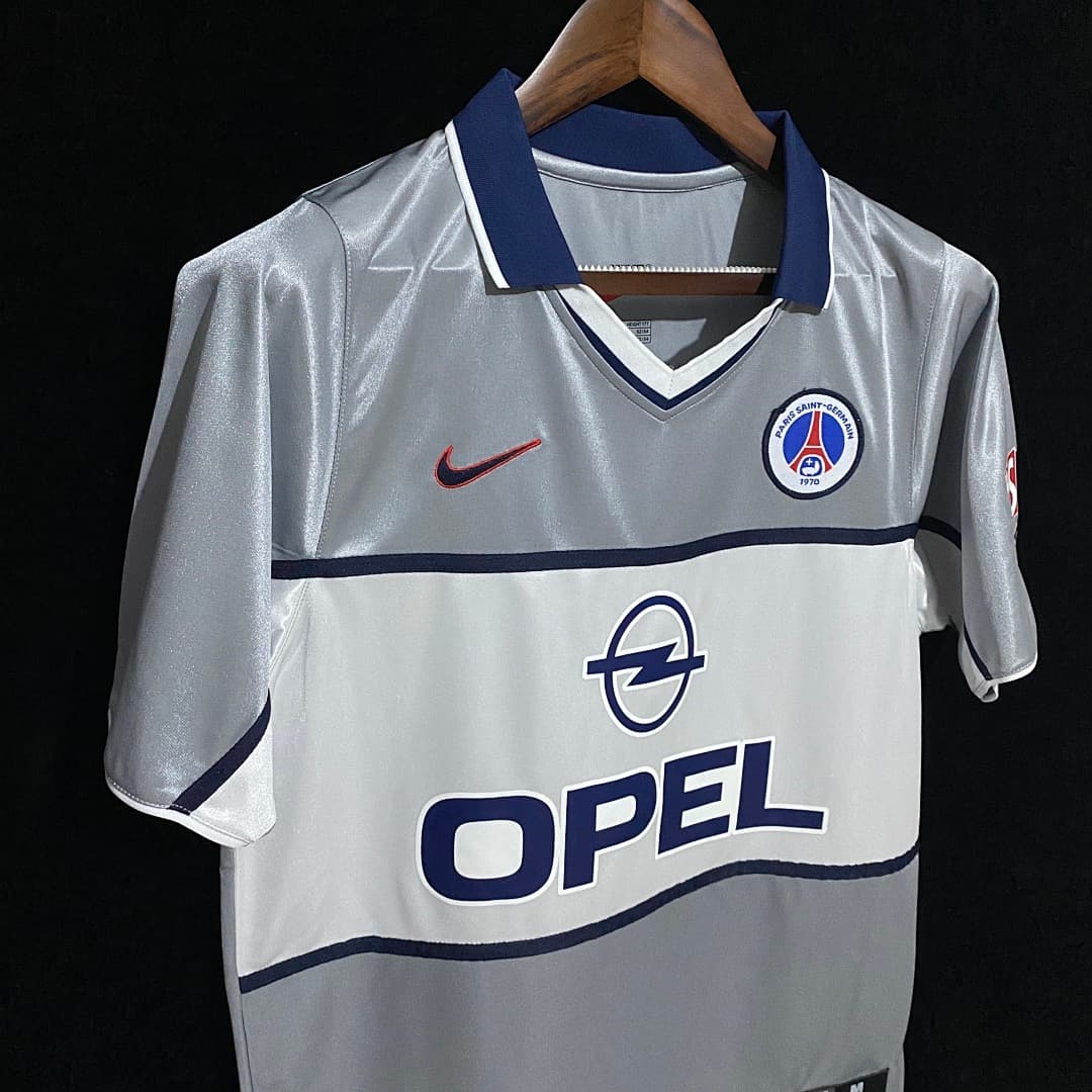 Paris Saint-Germain Maillot Extérieur Retro 2000 miniature 5