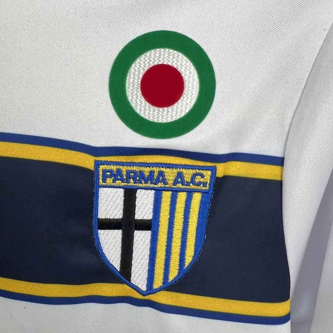 Parma Calcio 2002-2003 Maillot Extérieur Retro miniature 3