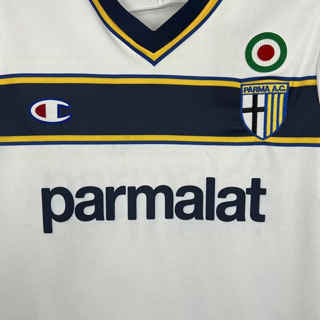Parma Calcio 2002-2003 Maillot Extérieur Retro miniature 4