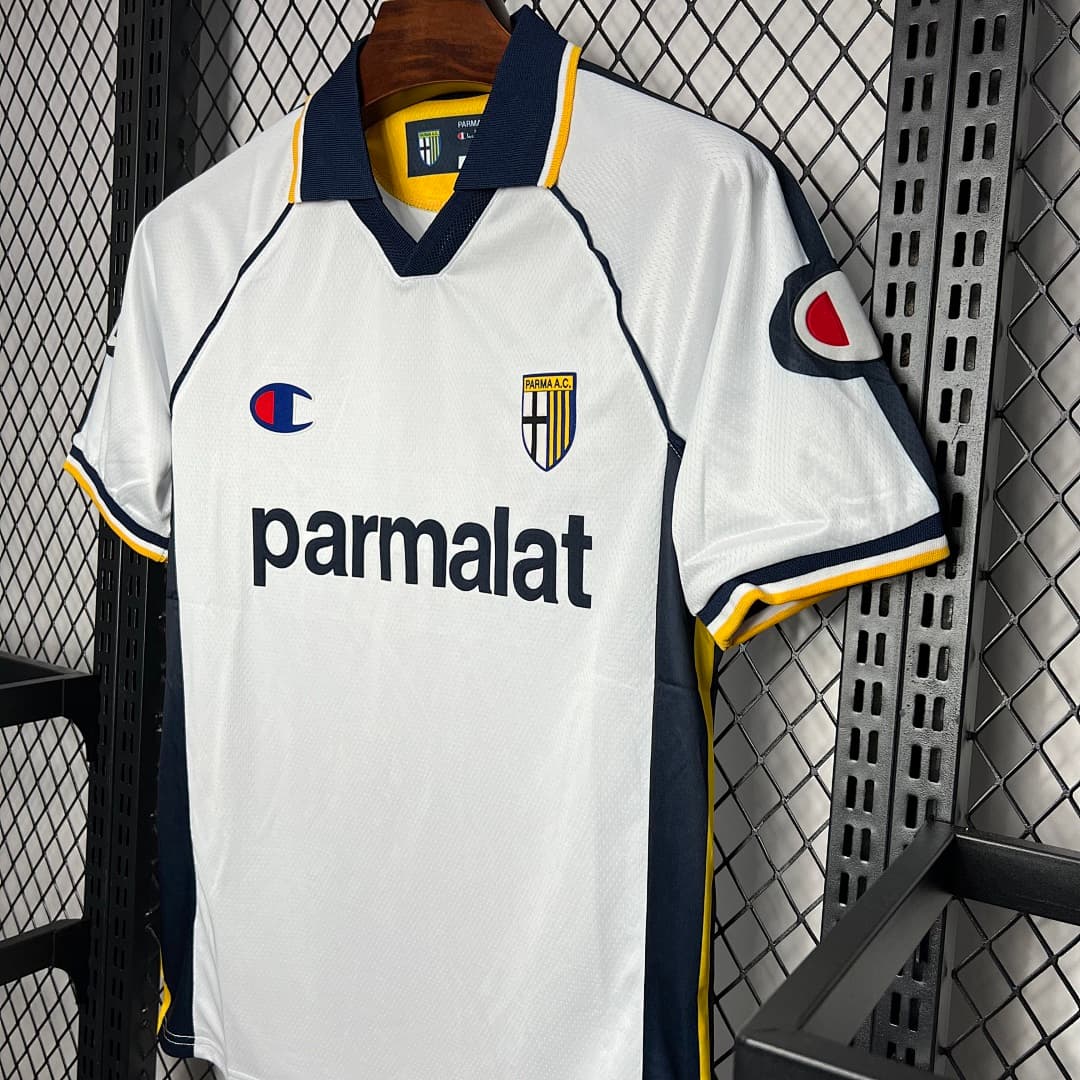 Parma Calcio 2003-2004 Maillot Domicile Retro miniature 7