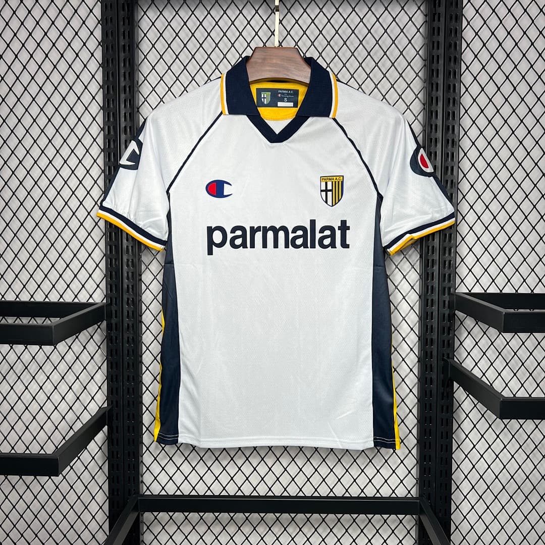 Parma Calcio 2003-2004 Maillot Domicile Retro miniature 8
