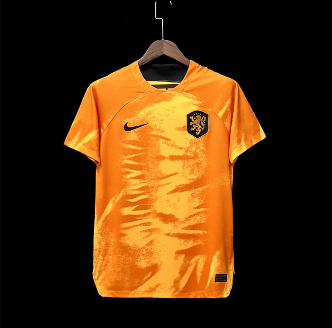 Pays-Bas Maillot Domicile miniature 8