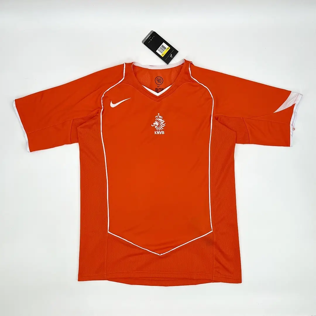 Pays-Bas Maillot Domicile Retro 2004