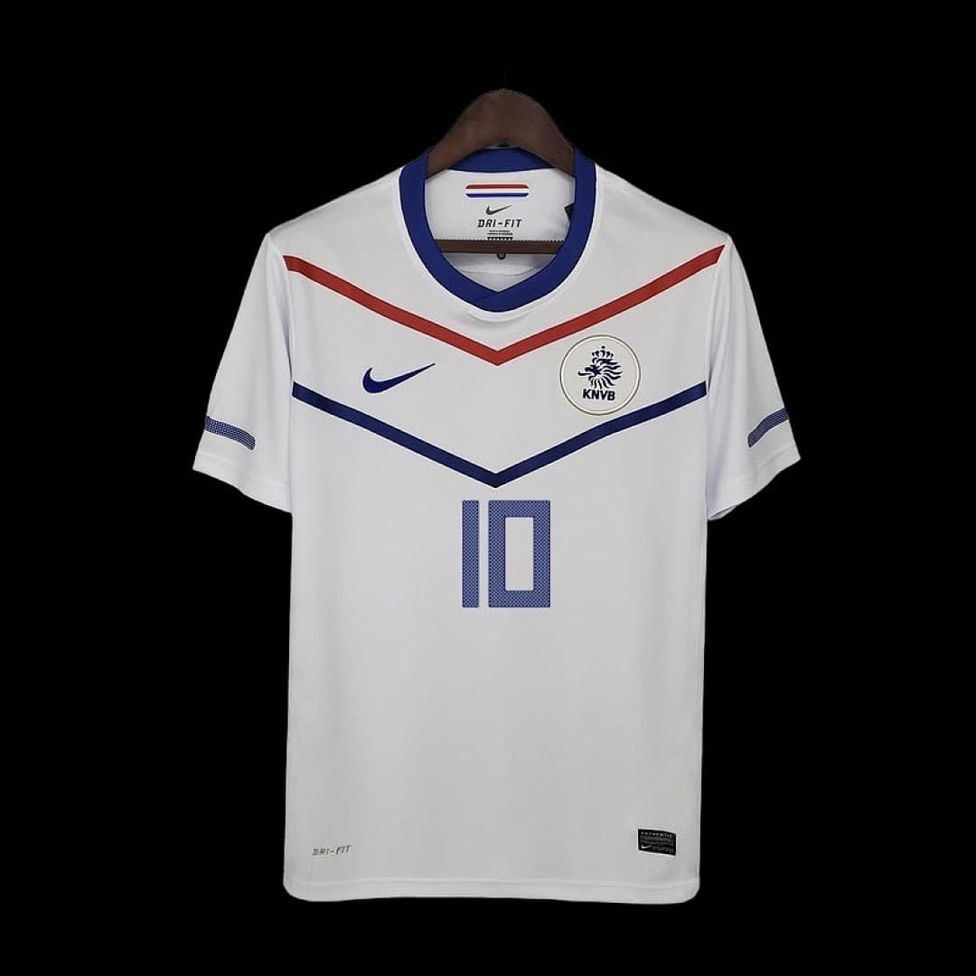 Pays-Bas Maillot Extérieur Retro 2012 miniature 7
