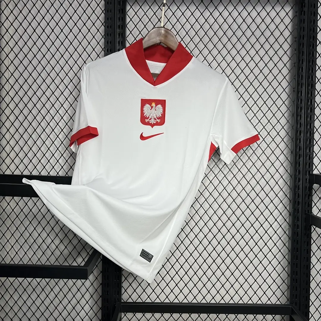 Poland 2024-2025 Euro Maillot Domicile