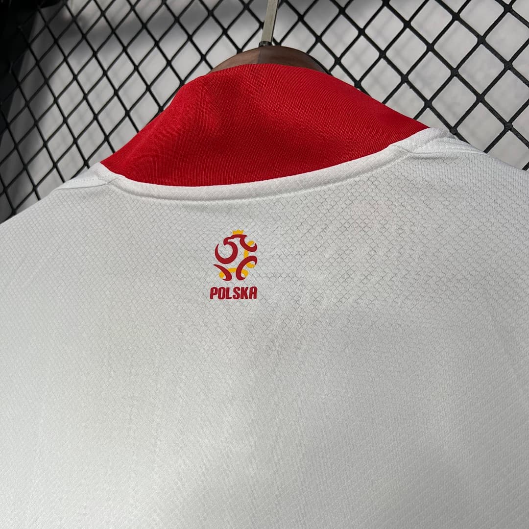 Poland 2024-2025 Euro Maillot Domicile miniature 8