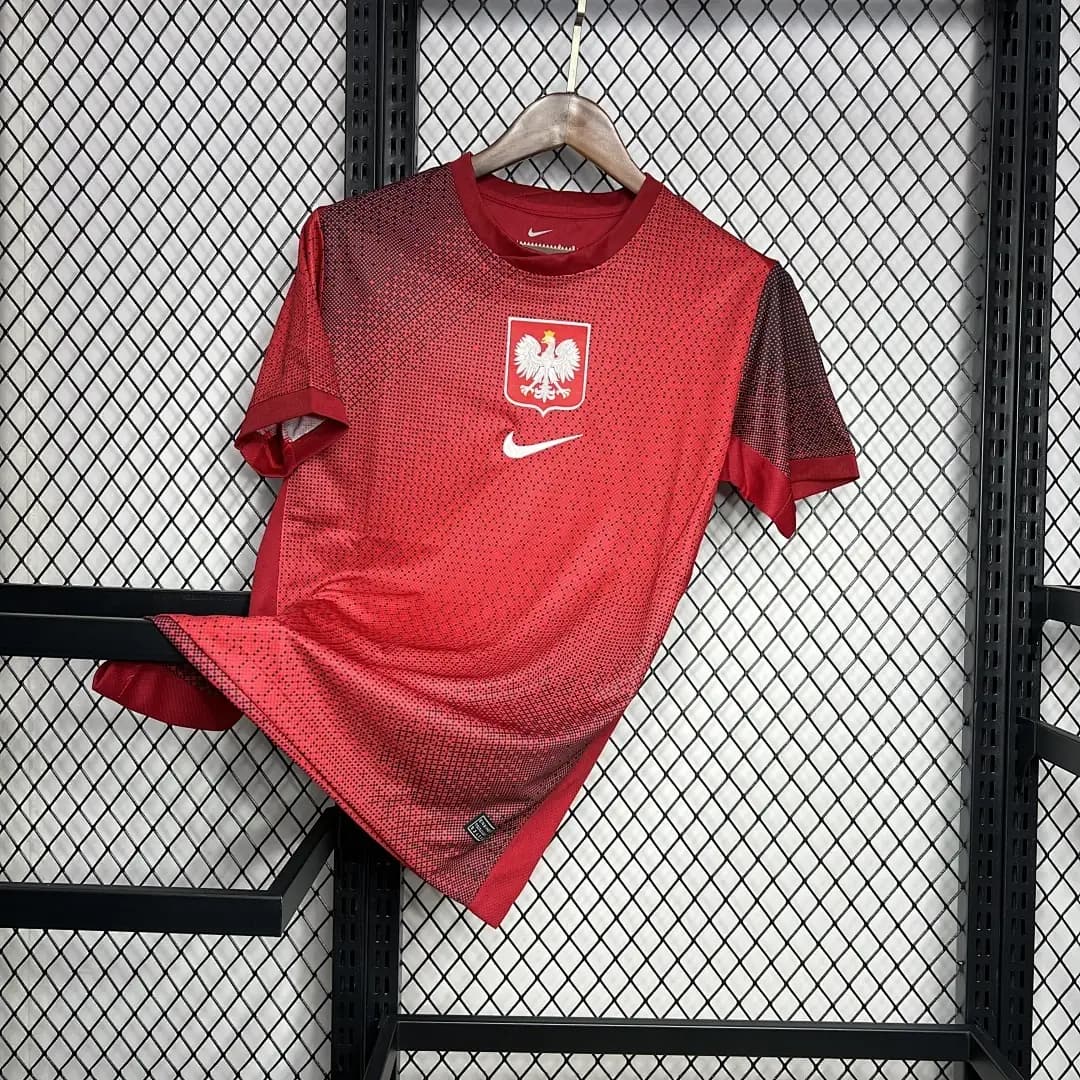 Poland 2024-2025 Euro Maillot Extérieur