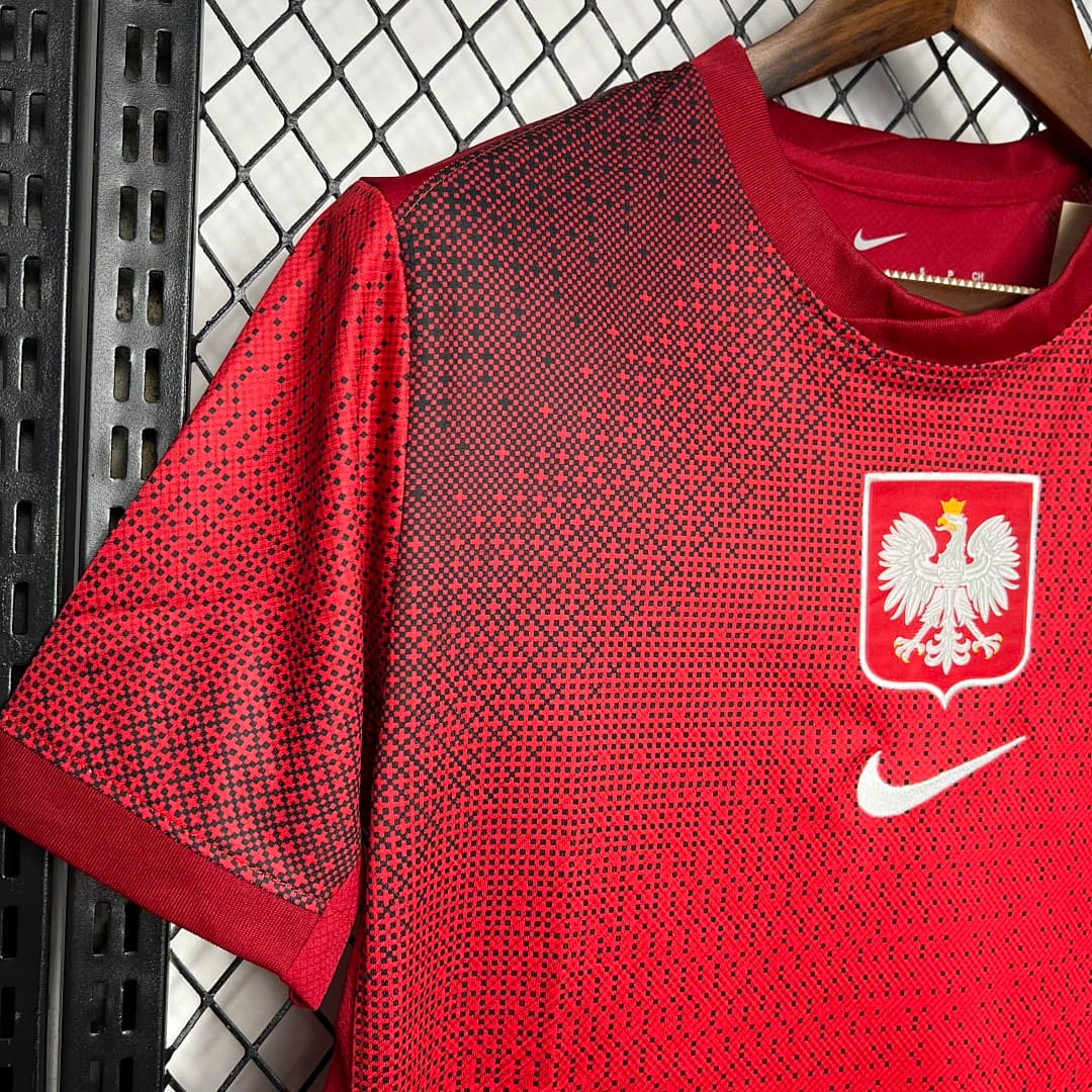 Poland 2024-2025 Euro Maillot Extérieur miniature 3