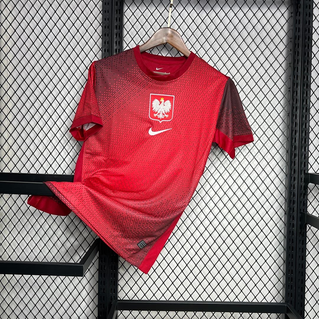 Poland 2024-2025 Euro Maillot Extérieur miniature 5