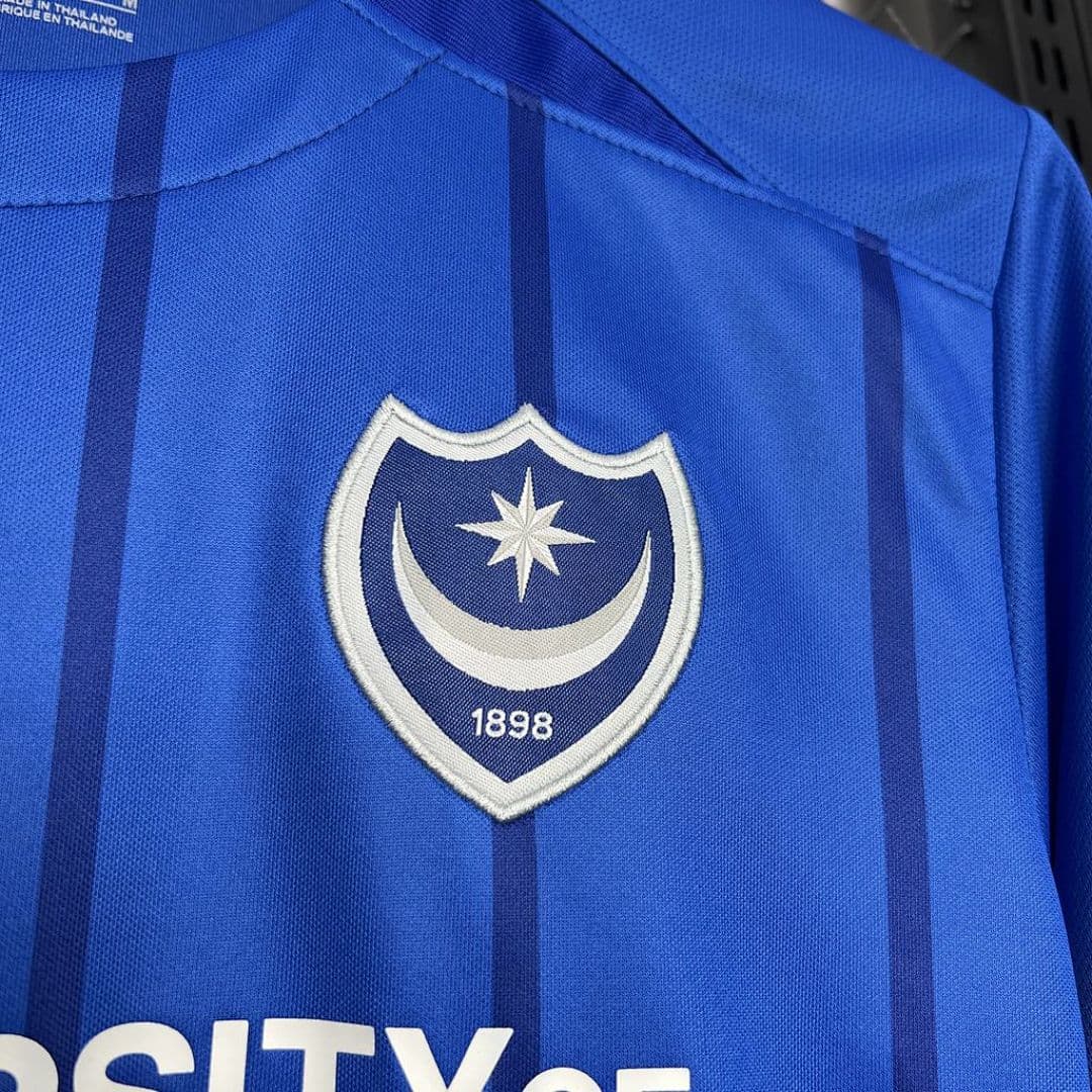 Portsmouth F C 2024-2025 Maillot Domicile miniature 4