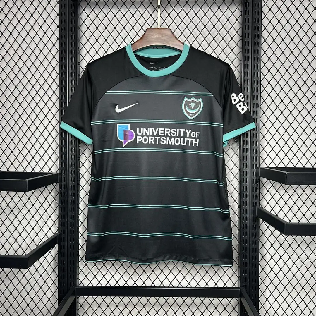 Portsmouth F C 2024-2025 Maillot Extérieur miniature 2