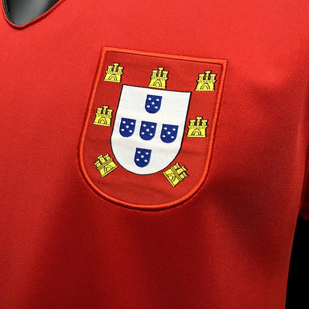 Portugal Maillot Domicile Retro 1972 miniature 2