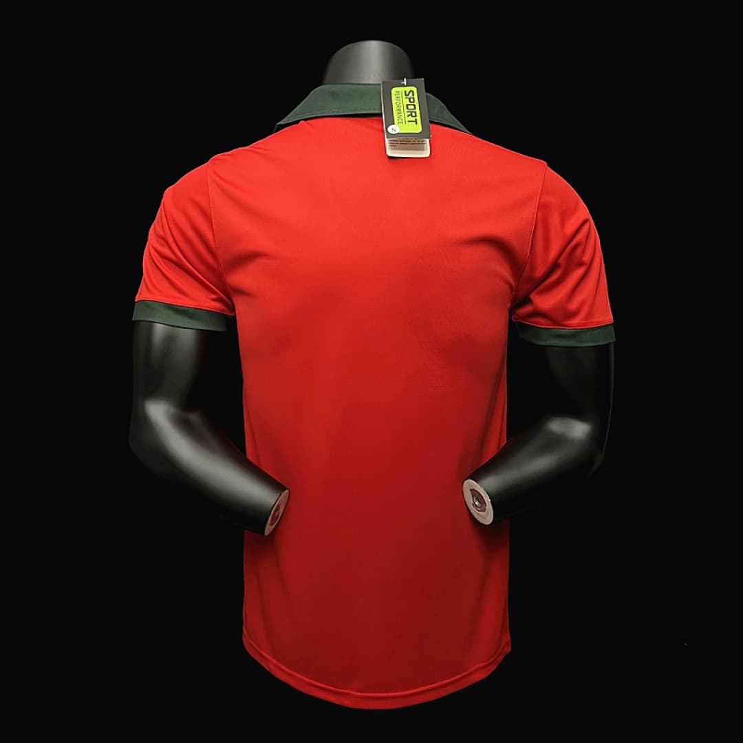 Portugal Maillot Domicile Retro 1972 miniature 5
