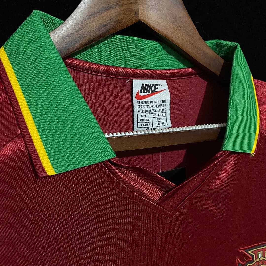 Portugal Maillot Domicile Retro 1998 miniature 4