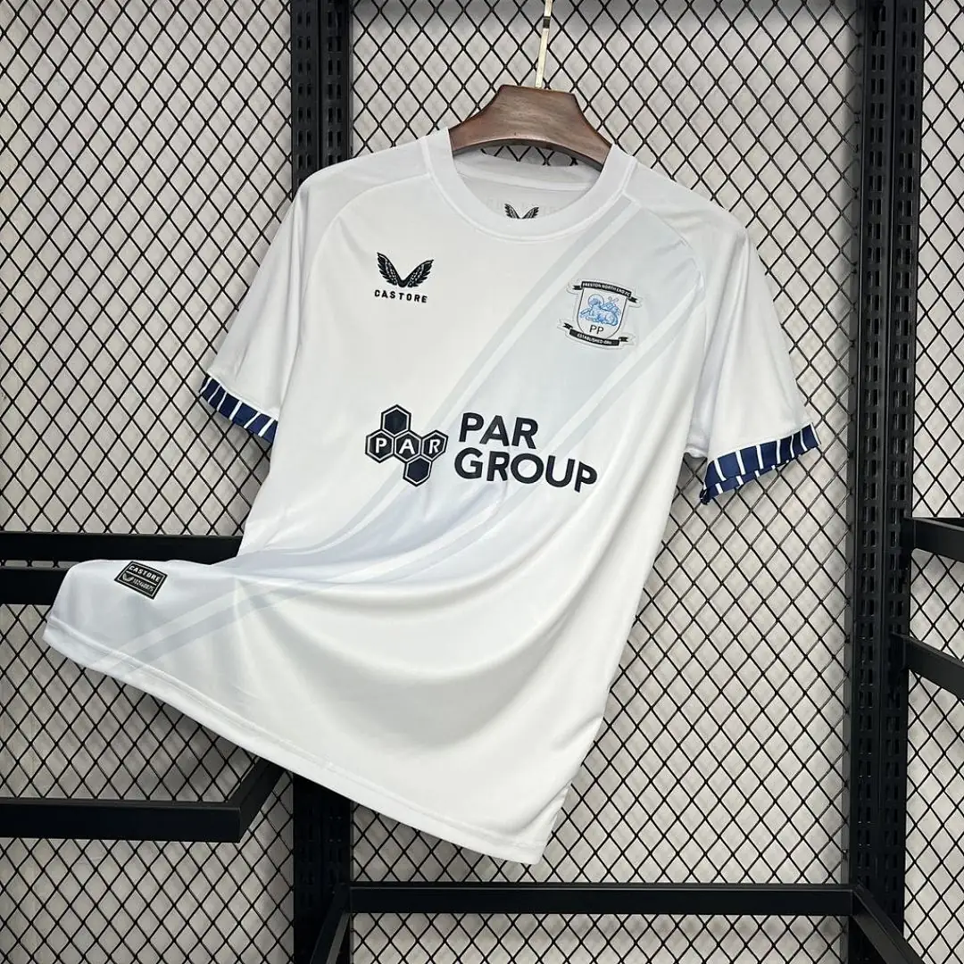Preston North End F C 2024-2025 Maillot Domicile