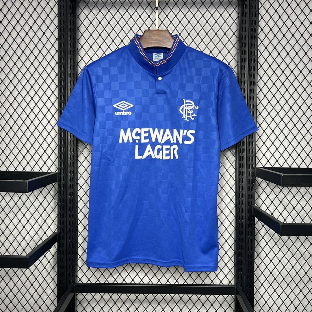 Rangers 198790 Maillot Domicile Retro miniature 3
