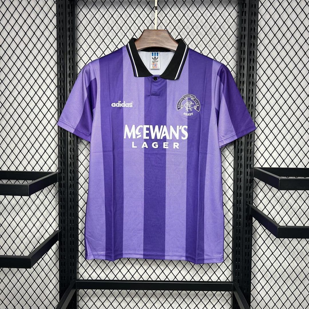 Rangers 199495 European Maillot Third Retro miniature 3