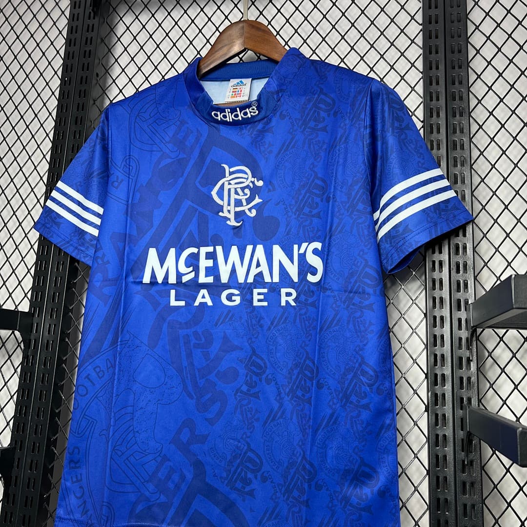 Rangers 199496 Maillot Domicile Retro miniature 4