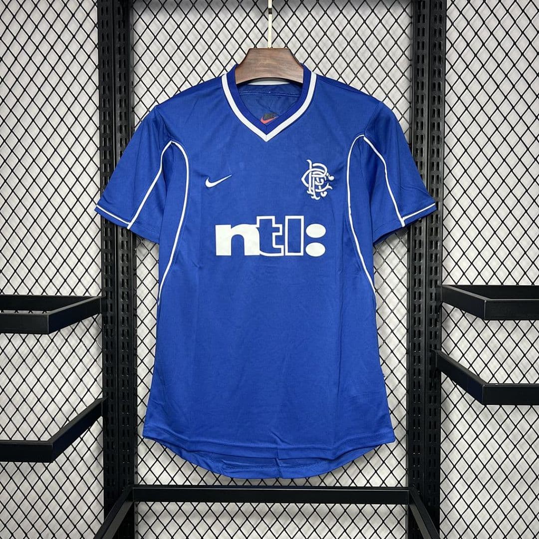 Rangers 199901 Maillot Domicile Retro miniature 4