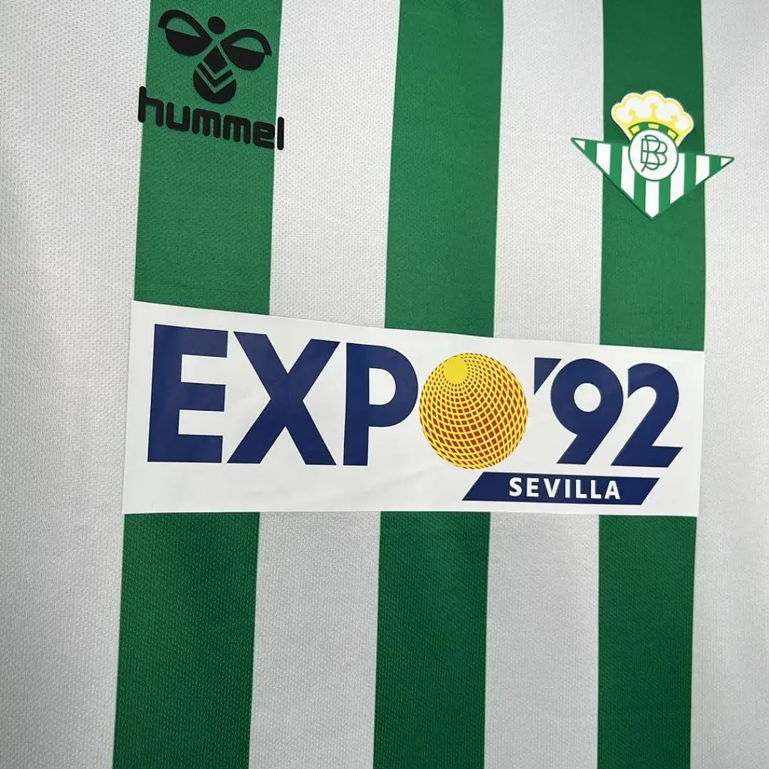 Real Betis 198889 Maillot Domicile Retro miniature 2