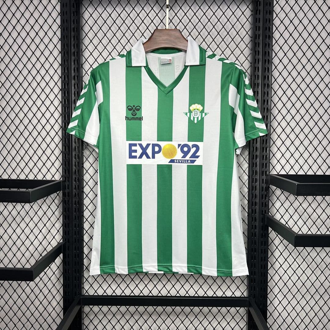 Real Betis 198889 Maillot Domicile Retro miniature 3
