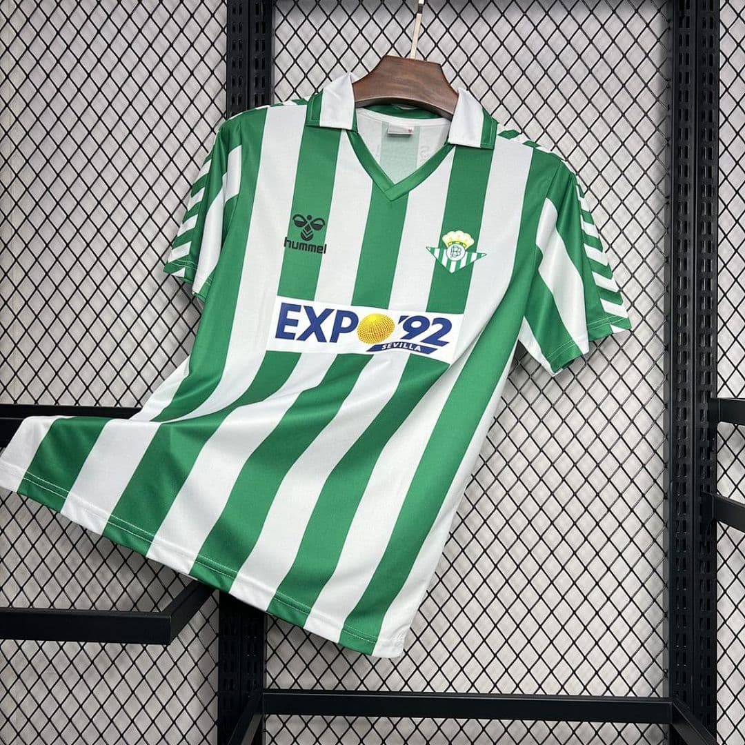 Real Betis 198889 Maillot Domicile Retro miniature 7
