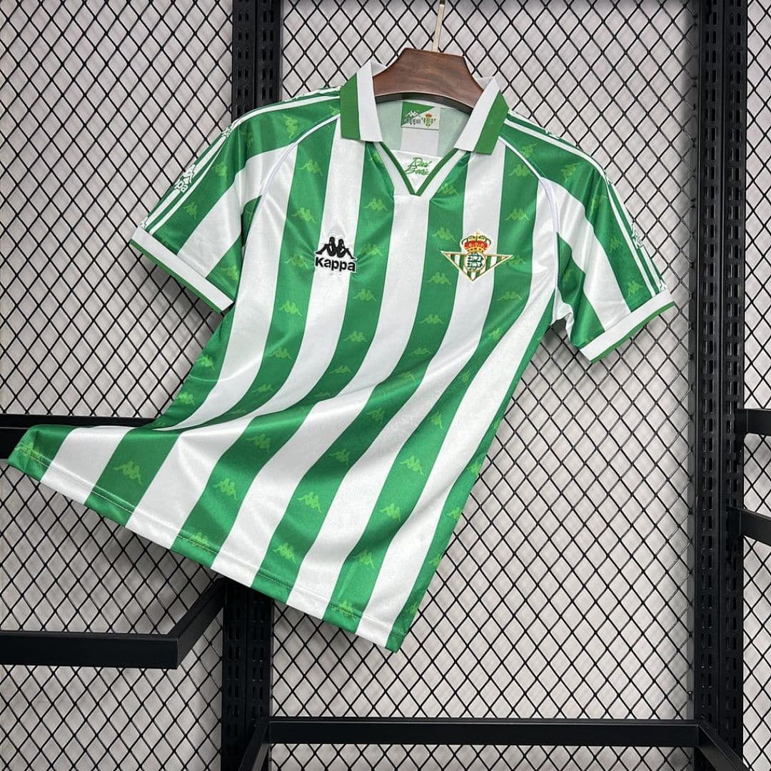 Real Betis 199597 Maillot Domicile Retro miniature 7