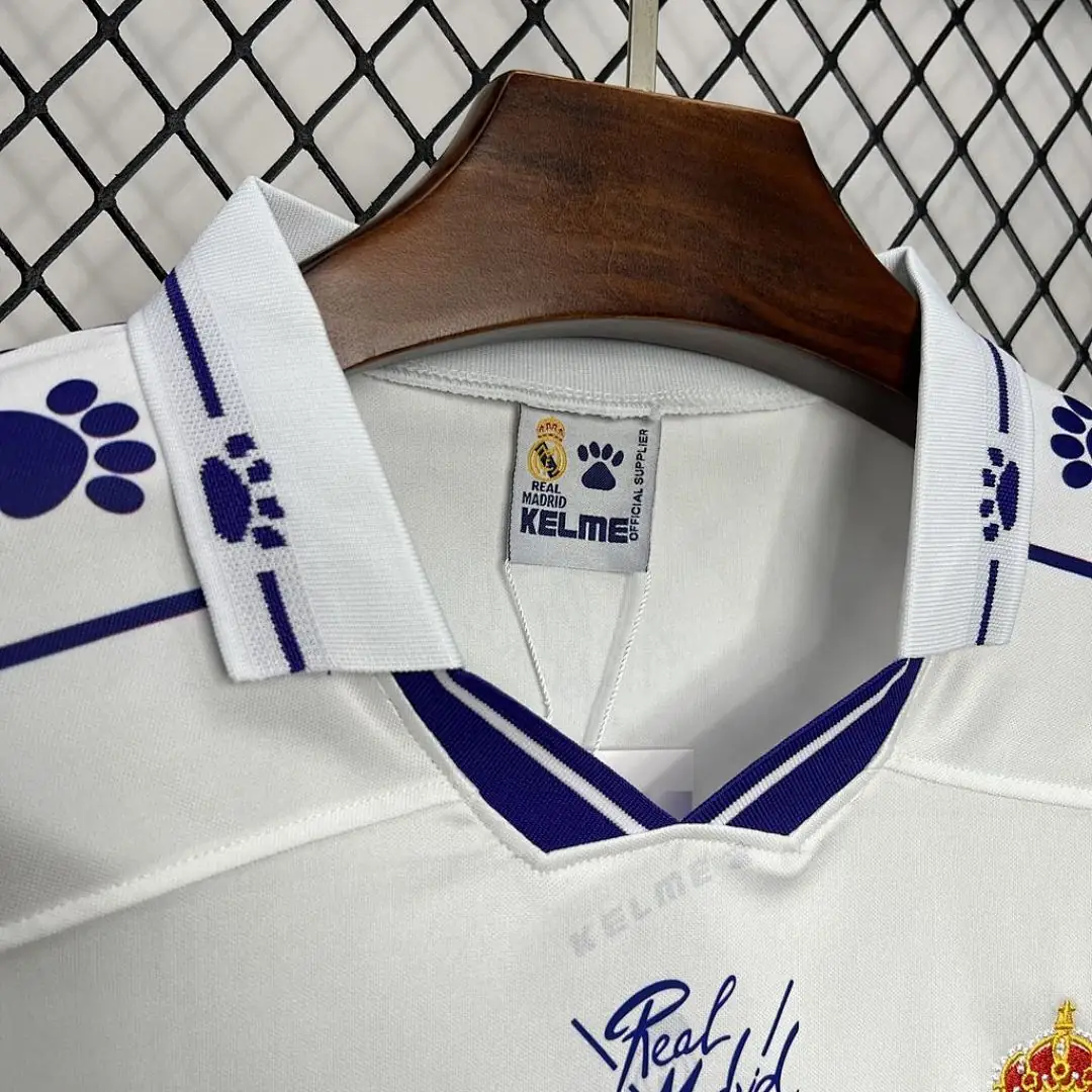 Real Madrid Maillot Domicile Manches Longues Retro miniature 2