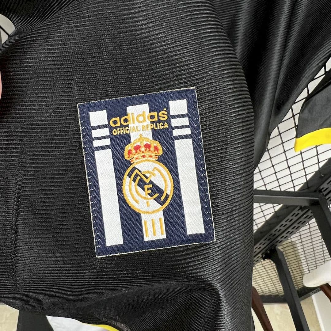 Real Madrid Maillot Extérieur Manches Longues Retro miniature 3