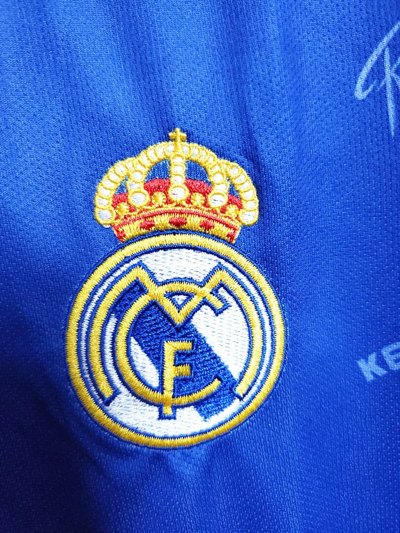 Real Madrid Maillot Extérieur Retro 1994-1996 miniature 7